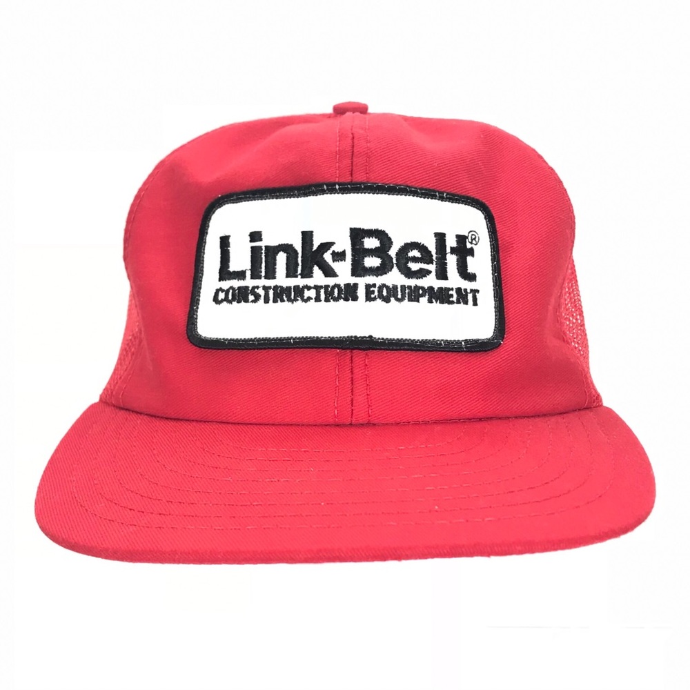 Vintage Trucker Hat Link-Belt Construction